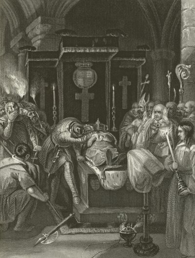 كور دي ليون ، في بير والده بواسطة ألكسندر تشيشولم